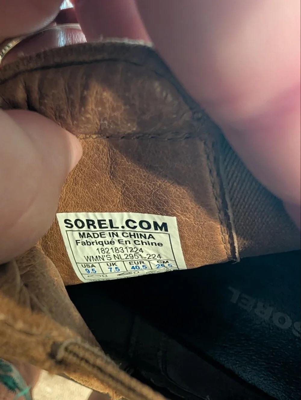 Sorel classic brown